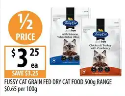 Supabarn Fussy Cat Grain Fed Dry Cat Food offer