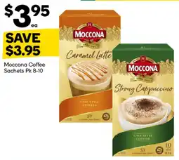 Woolworths Moccona Coffee Sachets offer
