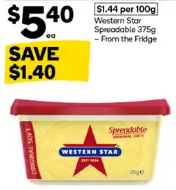 Woolworths Western Star Spreadable offer