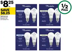 Woolworths Mirabella LED Globes offer