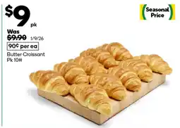 Woolworths Butter Croissant offer