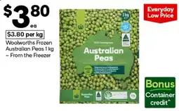 Woolworths Woolworths Frozen Australian Peas offer
