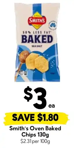 Drakes Smith's Oven Baked Chips offer