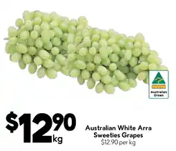 Drakes Australian White Arra Sweeties Grapes offer