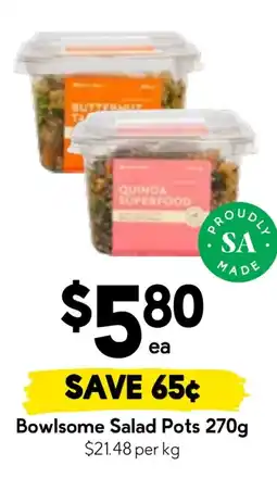 Drakes BowlSome Salad Pots offer