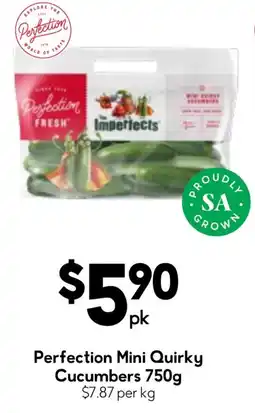 Drakes Perfection Mini Quirky Cucumbers offer