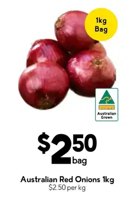 Drakes Australian Red Onions offer