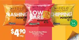 Drakes Mitolo Family Farms South Australian Potatoes offer