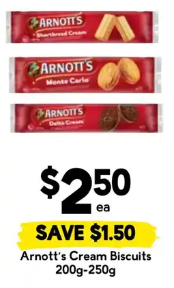 Drakes Arnott's Cream Biscuits offer