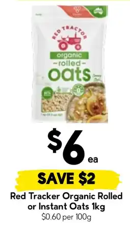 Drakes Red Tractor Organic Rolled Oats offer