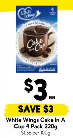 Drakes White Wings Cake In A Cup offer