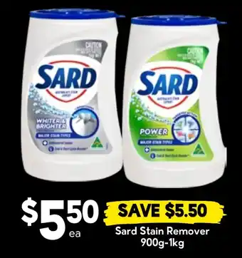Drakes Sard Stain Remover offer