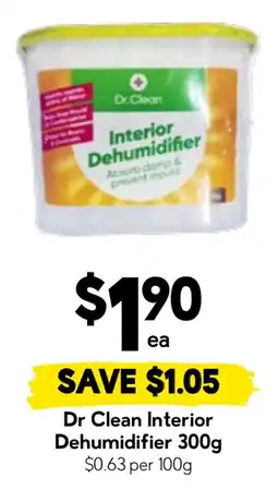 Drakes Dr Clean Interior Dehumidifier offer