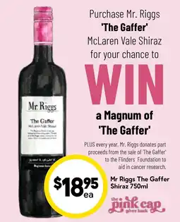 Drakes Mr Riggs The Gaffer Shiraz offer