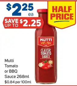Foodland Mutti Tomato Sauce offer