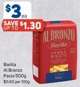 Foodland Barilla Al Bronzo Pasta offer