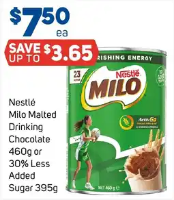Foodland Nestlé Milo Malted Drinking Chocolate offer