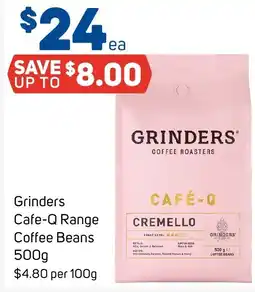 Foodland Grinders Cafe-Q Range Coffee Beans offer