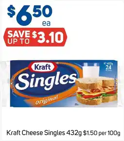 Foodland Kraft Cheese Singles offer