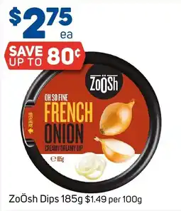 Foodland ZoÖsh French Onion Dip offer