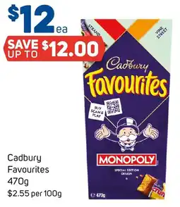 Foodland Cadbury Favourites offer