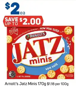 Foodland Arnott's Jatz Minis offer