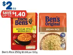 Foodland Ben's Rice offer