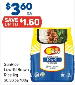 Foodland SunRice Low-GI Brown Rice offer