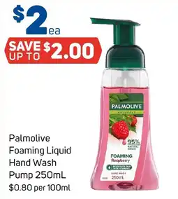Foodland Palmolive Foaming Liquid Hand Wash Pump offer