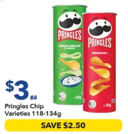 Ritchies Pringles Chip Varieties offer