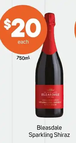 Foodland Bleasdale Sparkling Shiraz offer