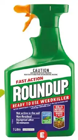 Foodland Roundup Fast Action Ready to Use Weed Killer offer