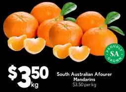 Drakes South Australian Afourer Mandarins offer