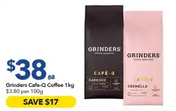Ritchies Grinders Cafe-Q Coffee offer