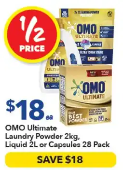 Ritchies OMO Ultimate Laundry Powder offer