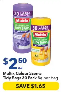 Ritchies Multix Colour Scents Tidy Bags offer