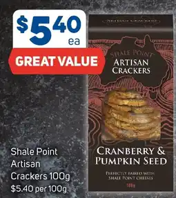 Foodland Shale Point Artisan Crackers offer