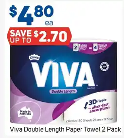 Foodland Viva Double Length Paper Towel offer