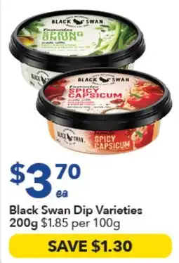 Ritchies Black Swan Dip Varieties offer