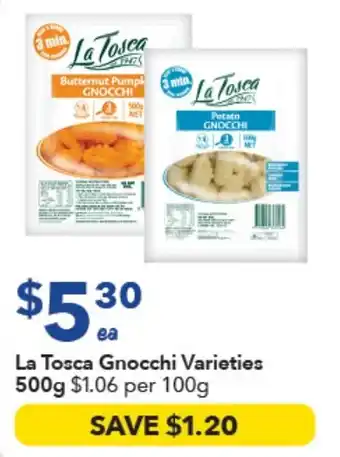 La Tosca Gnocchi Varieties