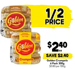 Drakes Golden Crumpets offer