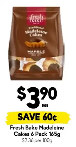 Drakes Fresh Bake Madeleine Cakes offer