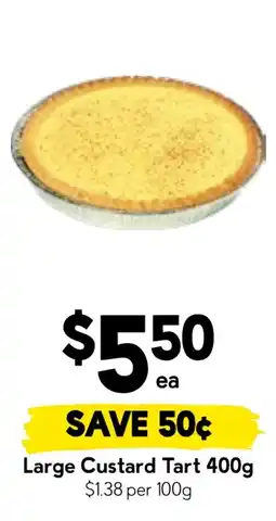 Drakes Large Custard Tart offer
