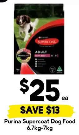 Drakes Purina Supercoat Dog Food offer