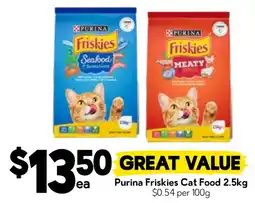 Drakes Purina Friskies Cat Food offer