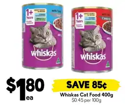 Drakes Whiskas Cat Food offer