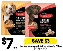 Drakes Purina Supercoat Baked Biscuits offer