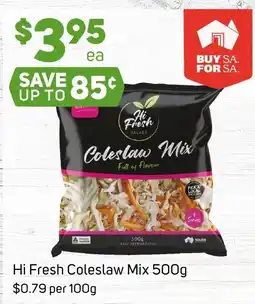 Foodland Hi Fresh Coleslaw Mix offer