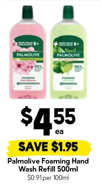 Drakes Palmolive Foaming Hand Wash Refill offer