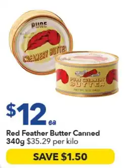 Ritchies Red Feather Butter Canned offer